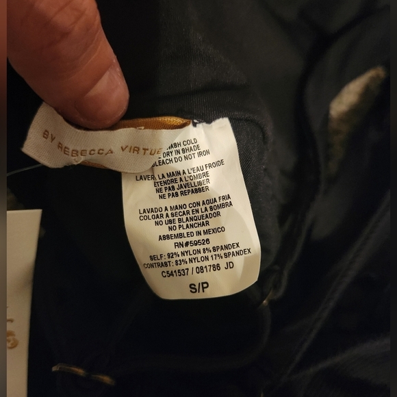 Nwt BECCA by Rebecca Virtue Fine Line Tessa Crossover High Neck One-Piece Sz. Sm - Picture 8 of 9